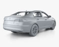 Volkswagen Bora con interni 2019 Modello 3D