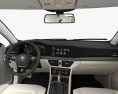 Volkswagen Bora con interni 2019 Modello 3D dashboard