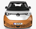 Volkswagen ID Buzz 2022 Modelo 3D vista frontal