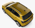 Volkswagen T-Cross Elegance 2022 Modelo 3D vista superior