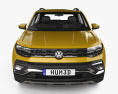 Volkswagen T-Cross Elegance 2022 Modèle 3d vue frontale
