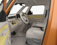 Volkswagen ID Buzz з детальним інтер'єром 2022 3D модель seats