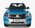 Volkswagen Amarok 双人驾驶室 Aventura 2022 3D模型 正面图
