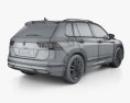 Volkswagen Tiguan Allspace Elegance 2020 Modello 3D