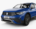 Volkswagen Tiguan Allspace Elegance 2020 3d model