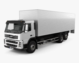 Volvo FM Truck 6x2 Delivery 2010 3D model