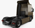 Volvo FM Tractor 2010 3d model back view
