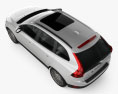 Volvo XC60 2011 3d model top view