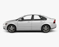 Volvo S40 2014 3d model side view