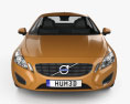 Volvo S60 2014 3d model front view