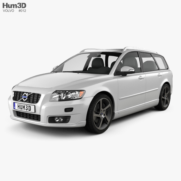 Volvo V50 Classic 2014 3D模型