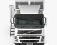 Volvo FM Outside Broadcast Truck 2014 3D модель front view