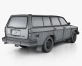 Volvo 245 wagon 1975 Modelo 3D