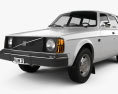 Volvo 245 wagon 1975 3Dモデル