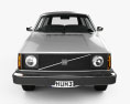 Volvo 245 wagon 1975 3Dモデル front view
