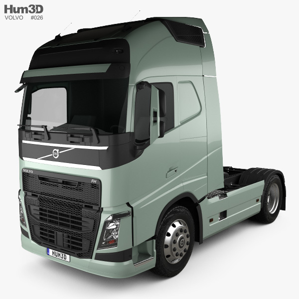 Volvo FH 牵引车 2012 3D模型