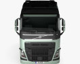 Volvo FH 트랙터 트럭 2016 3D 모델  front view