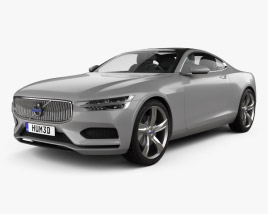 Volvo XC 컨셉트 카 Coupe 2014 3D 모델 