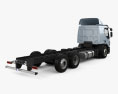 Volvo FE Chassis Truck 2014 3d model back view