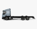 Volvo FE Chassis Truck 2014 3d model side view