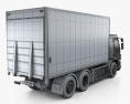 Volvo FE hybrid Box Truck 2014 3d model