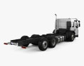 Volvo FE LEC Chassis Truck 2014 3d model back view