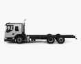 Volvo FE LEC Chassis Truck 2014 3d model side view