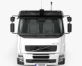 Volvo FE LEC Chassis Truck 2014 3d model front view