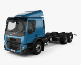 Volvo FE シャシートラック 2013 3Dモデル