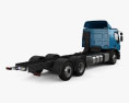 Volvo FE Chassis Truck 2016 3d model back view