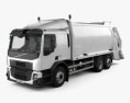Volvo FE Rolloffcon Garbage Truck 2016 3d model