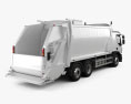 Volvo FE Rolloffcon Garbage Truck 2016 3d model back view