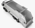 Volvo FE Rolloffcon Garbage Truck 2016 3d model top view