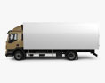 Volvo FL Box Truck 2016 3d model side view