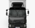 Volvo VM Box Truck 2012 3d model front view