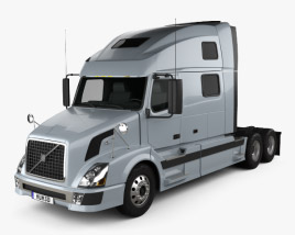 Volvo VNL Tractor Truck 2014 3D model