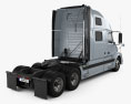 Volvo VNL Tractor Truck 2014 3d model back view
