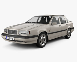 3D model of Volvo 850 sedan 1997