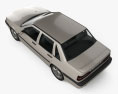 Volvo 850 轿车 1992 3D模型 顶视图