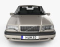 Volvo 850 轿车 1992 3D模型 正面图