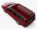 Volvo 850 wagon 1997 3D-Modell Draufsicht