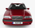 Volvo 850 wagon 1997 3d model front view