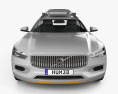 Volvo XC Coupe 2016 3D模型 正面图