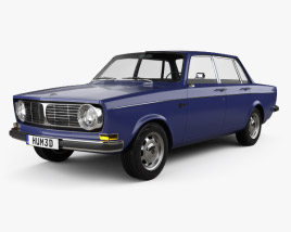 Volvo 144 sedan 1967 3D model