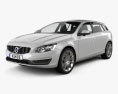 Volvo V60 2016 Modelo 3d