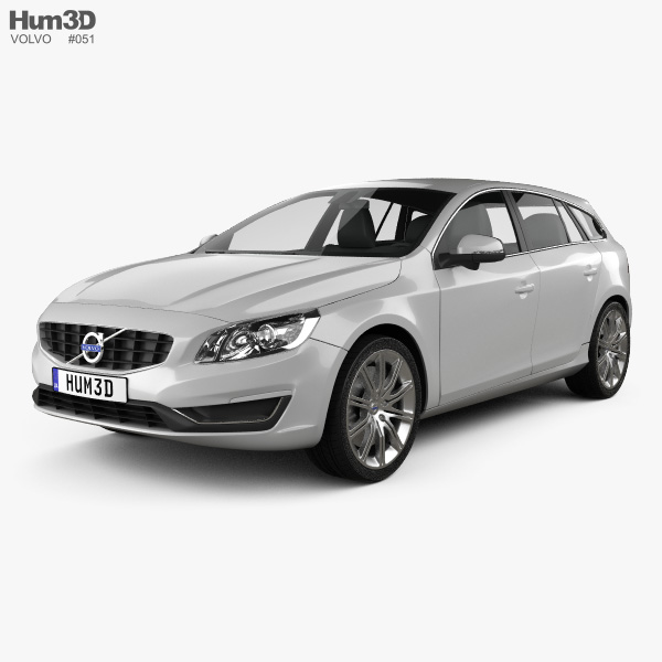 Volvo V60 2016 3D模型