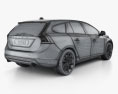 Volvo V60 2016 3D 모델 