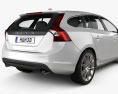 Volvo V60 2016 3D模型