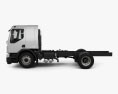 Volvo FE Chassis Truck 2-axle 2016 3d model side view
