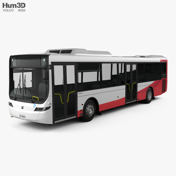 Volvo B7RLE Autobus 2015 Modello 3D